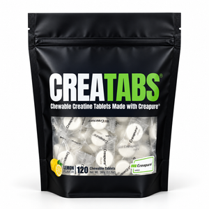 CREATABS® 120 Chewable Creatine Tablets - Lemon Flavor