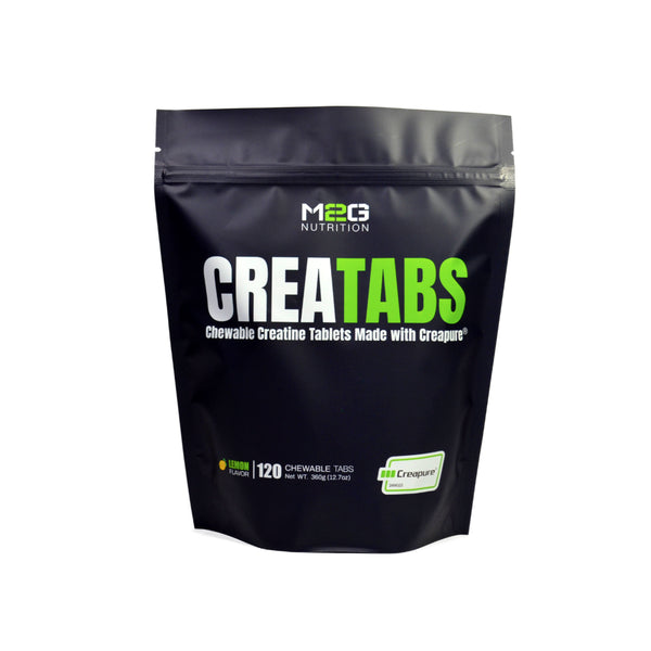 CREATABS® 120 Chewable Creatine Tablets - Lemon Flavor