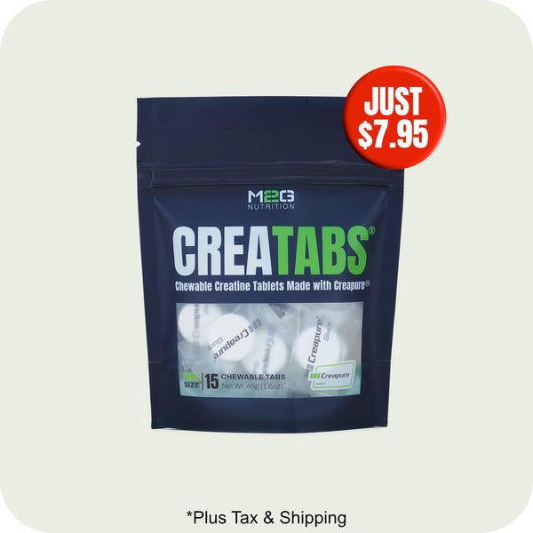 CREATABS® Trial Size - 15 Chewable Creatine Tablets